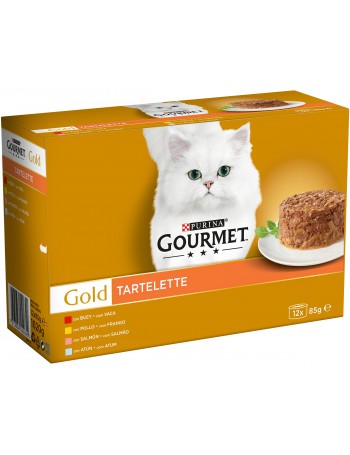 GOURMET Gold Tartelette Pack Surtido 12x85g