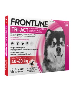 FRONTLINE Tri-Act 40-60 kg 3 Pipetas