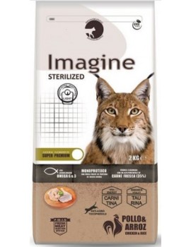 IMAGINE Cat Sterilized 2 kg comida para gatos esterilizados