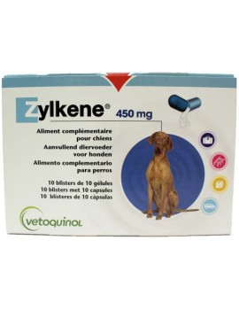 ZYLKENE 450 mg 30 comprimidos Tranquilizante natural para perros