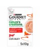 PURINA GOURMET Nature´s creations Exquisito Puré Snack Liquido con Buey y Tomate
