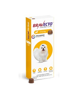 BRAVECTO112,5 mg Perro 2kg - 4,5Kg