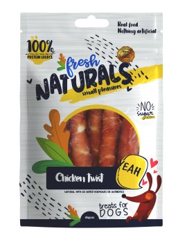 FRESH Naturals Chicken With White Twist Stick Palitos de Pollo 100g