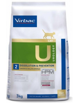 VIRBAC Veterinary HPM Gato U2 Urology Dissolution & Prevention 3kg