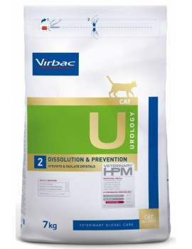 VIRBAC Veterinary HPM Gato U2 Urology Dissolution & Prevention 7kg