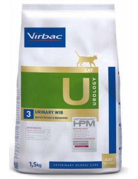 VIRBAC Veterinary HPM Gato U3 Urology Urinary WIB 1,5kg