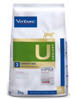VIRBAC Veterinary HPM Gato U3 Urology Urinary WIB 3kg