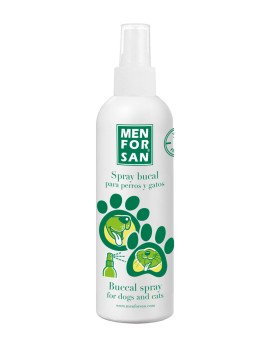 MEN FOR SAN Spray Bucal Perros y Gatos
