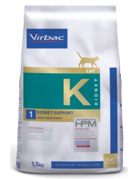 VIRBAC Veterinary HPM Gato K1 Kidney Support 1,5 kg