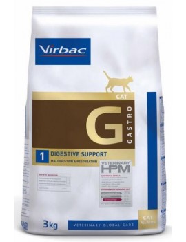 VIRBAC Veterinary HPM Gato G1 Gastro Digestive Support 1,5kg