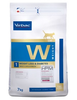 VIRBAC Veterinary HPM Gato W1 Weight Loss & Diabetes 7kg