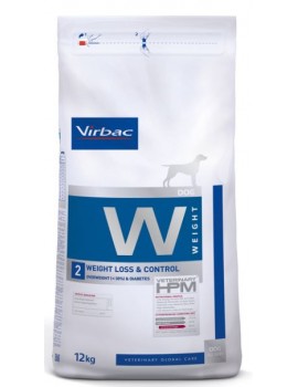 VIRBAC Veterinary HPM Perro W2 Weight Loss Control 12 kg