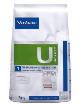 VIRBAC Veterinary HPM Perro U1 Disolution & Prevention 3kg