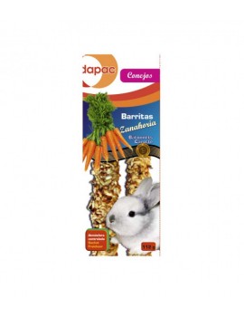 DAPAC Barritas para Conejos con Zanahoria 2 unidades