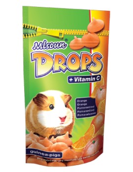 NOVOPET Drops Snack Cobayas con Vitamina C 75g