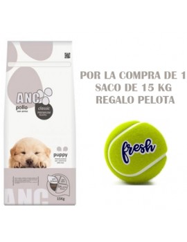 ANC Classic Puppy 15Kg comida para perros cachorros con pollo + REGALO Pelota