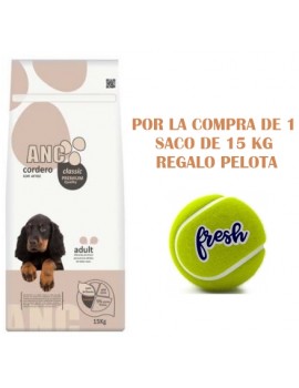 ANC Classic Lamb & Rice 15 kg comida para perros adultos con cordero + REGALO Pelota