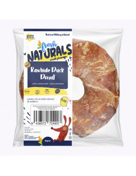 FRESH NATURALS Rawhide Duck Donut 9-10cm